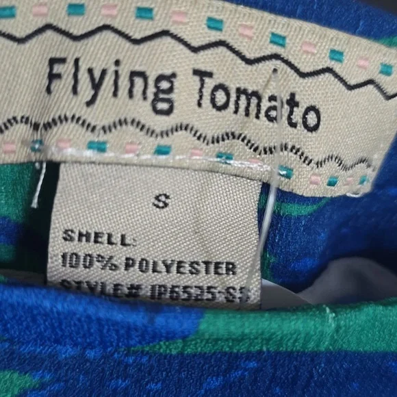 Flying Tomato Shades Of Paradise Palazzo Pants - Picture 3 of 6